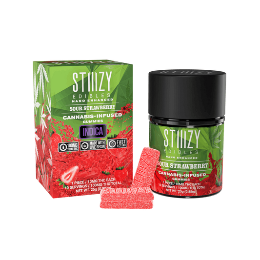 Sour Strawberry Gummies (H)