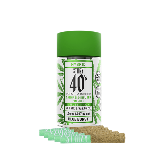 BLUE BURST - .5G 40s INFUSED PREROLL MULTI PACK
